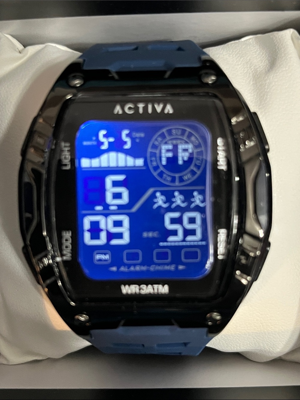 Activa Zalix X
Invicta Digital Men's Watch - 46mm, Blue, Black (ACW8130-005)